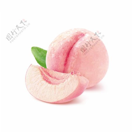 粉色桃子素材