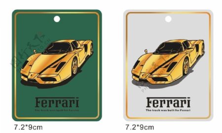 Ferrari吊牌