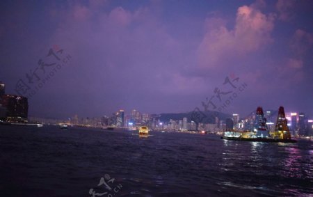 香港海上风景