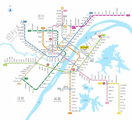 武汉地铁2019高清图