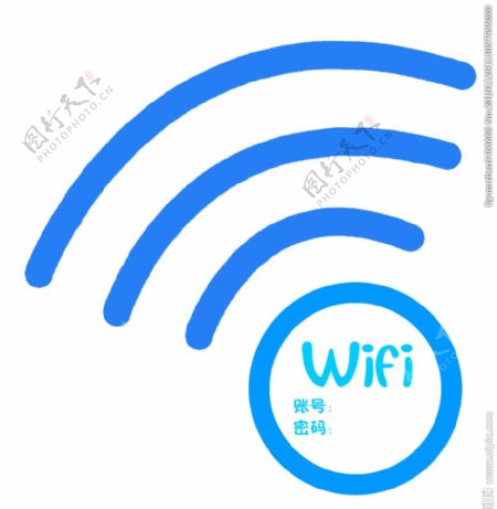 wifi门贴