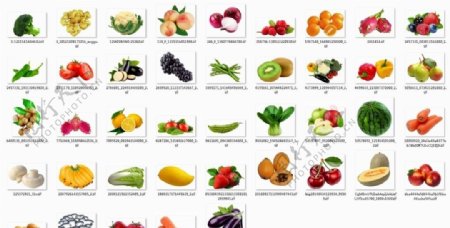 蔬菜水果素材