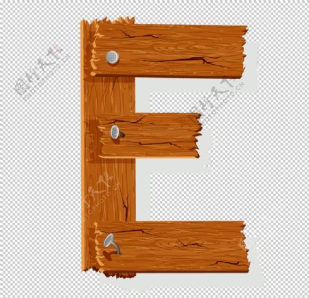 木制字母