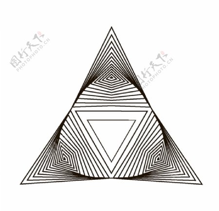 几何幻觉线条形状