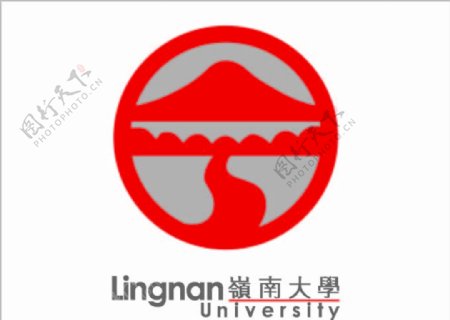 香港岭南大学logo