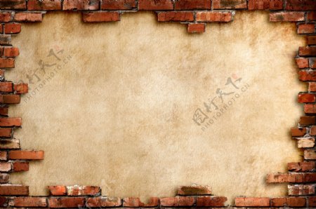 砖墙墙裂黄土墙
