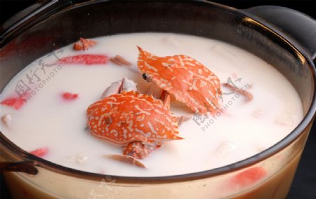 老豆腐兰花蟹