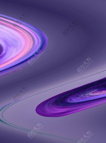 紫色流动线条背景图
