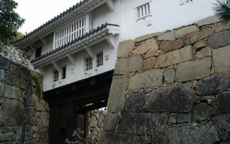 日本古城建筑