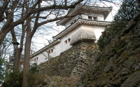 日本古堡城楼