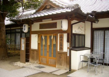 日本古城建筑物