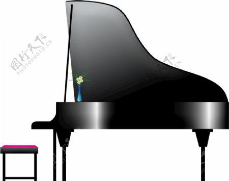钢琴插图