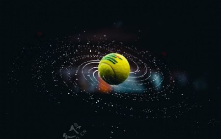 网球飞旋