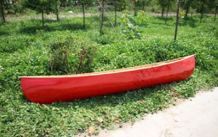 手划船欧式木船