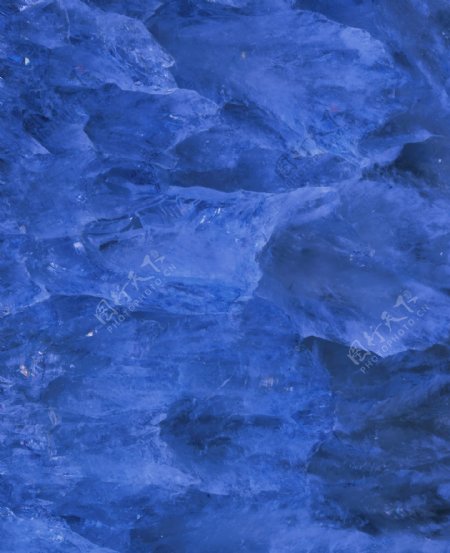 冰蓝色纹理冰层背景图