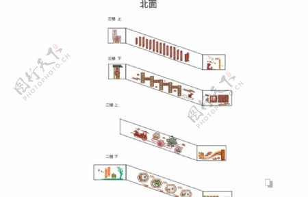 楼梯文化墙