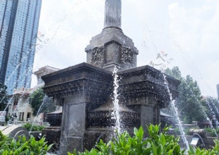 天津意大利风情区喷泉