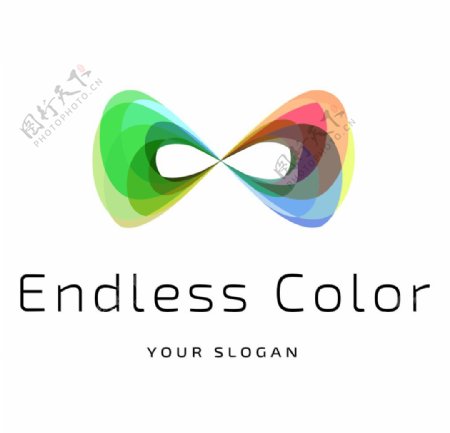 彩色时尚logo