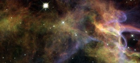 哈勃望远镜星空图