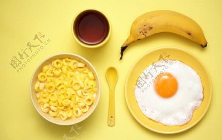 香蕉鸡蛋营养早餐