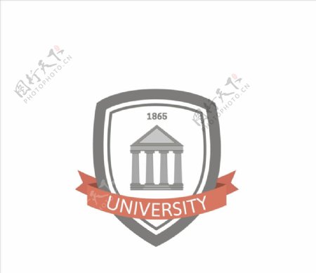 大学徽章