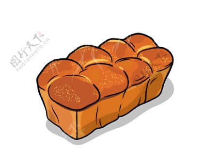 面包手绘