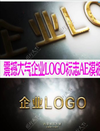 震撼大气企业LOGO标志