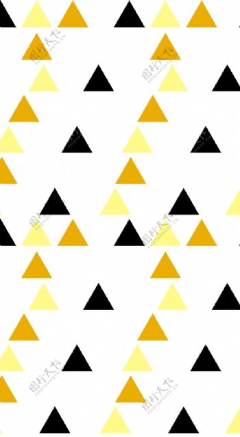 小三角循环图片