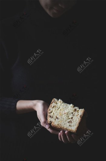 西餐面包图片