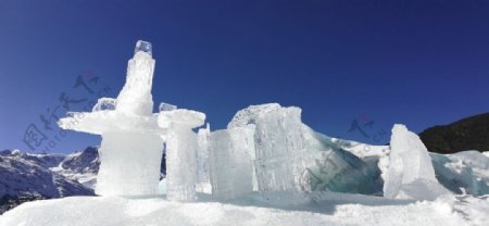 冰川风光图片