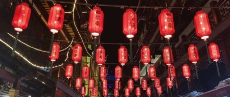 上海城隍庙夜景拍片