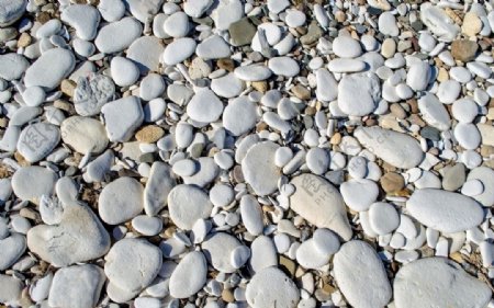 沙滩石子图片