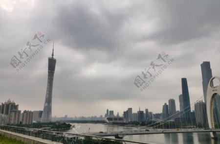 广州塔猎德桥图片