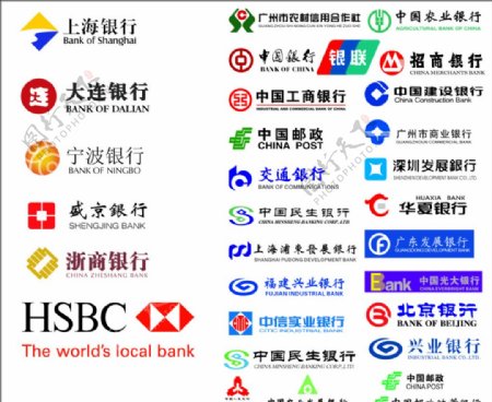 所有银行logo图片