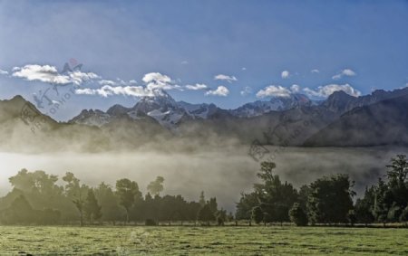 新西兰库克山图片