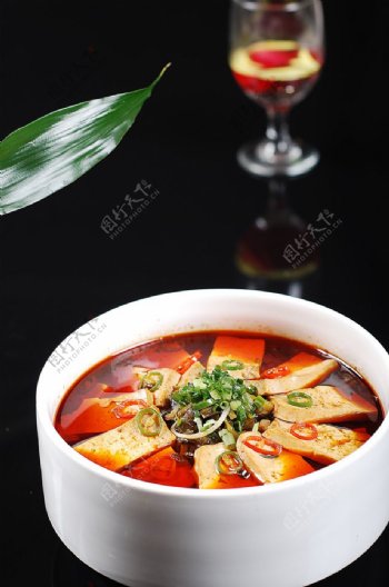 豫菜酸菜煮老豆腐图片