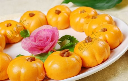 豫菜象形南瓜饼图片