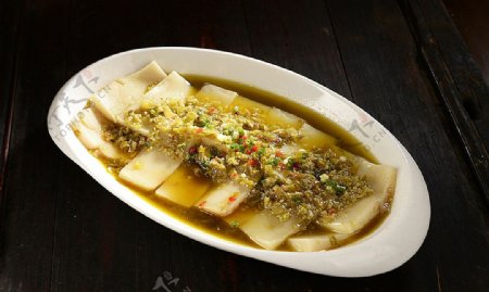 淮扬菜开味米豆腐图片
