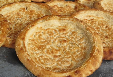 新疆菜烤馕图片