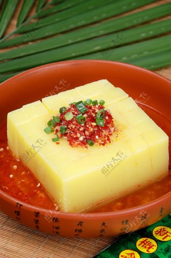 粤菜广东菜糟椒米豆腐图片