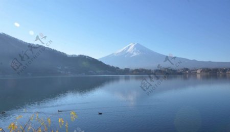 日本富士山图片