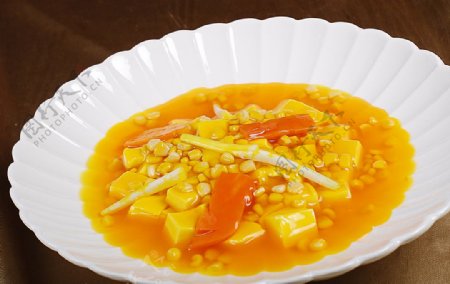 瓜蓉烩豆腐图片