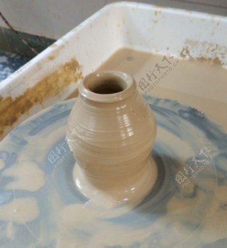 陶艺花瓶图片