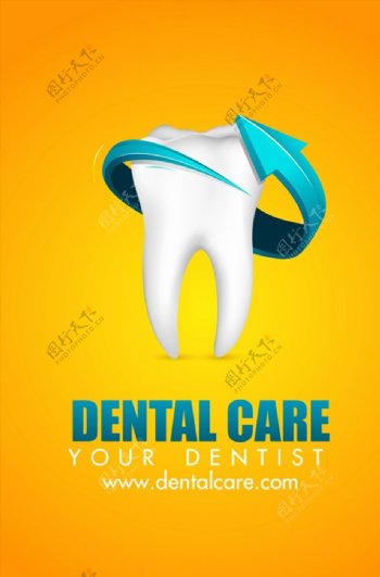牙齿医疗海报图片