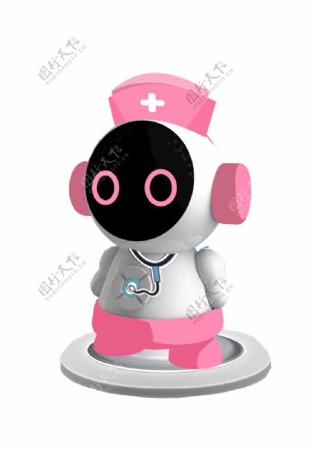 护士机器人图片