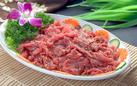 火锅配菜嫩香腹肉图片