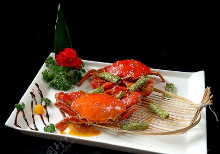 海鲜霸王蟹图片