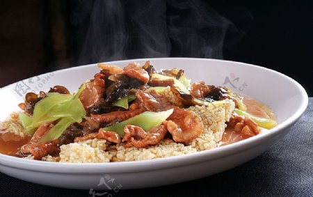 川菜锅粑肉片图片
