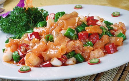 闽菜红鳟鱼肚图片