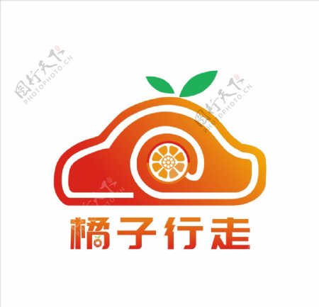 橘子行走logo图片